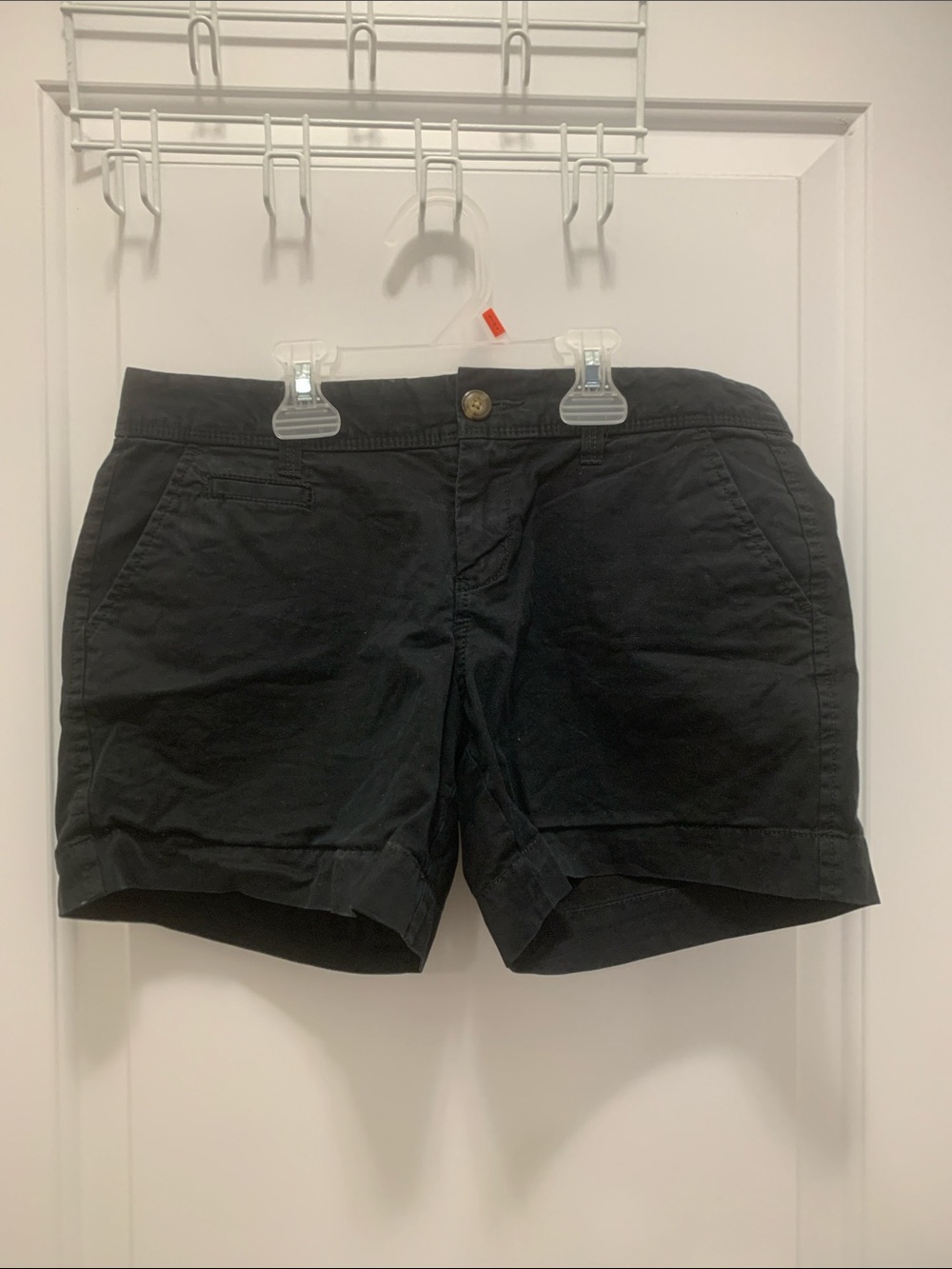 Old Navy Black Casual Bermuda Shorts